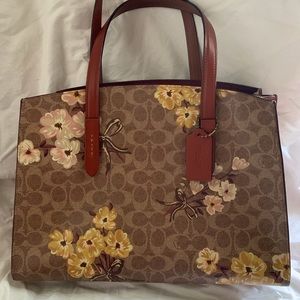 COACH Floral Purse